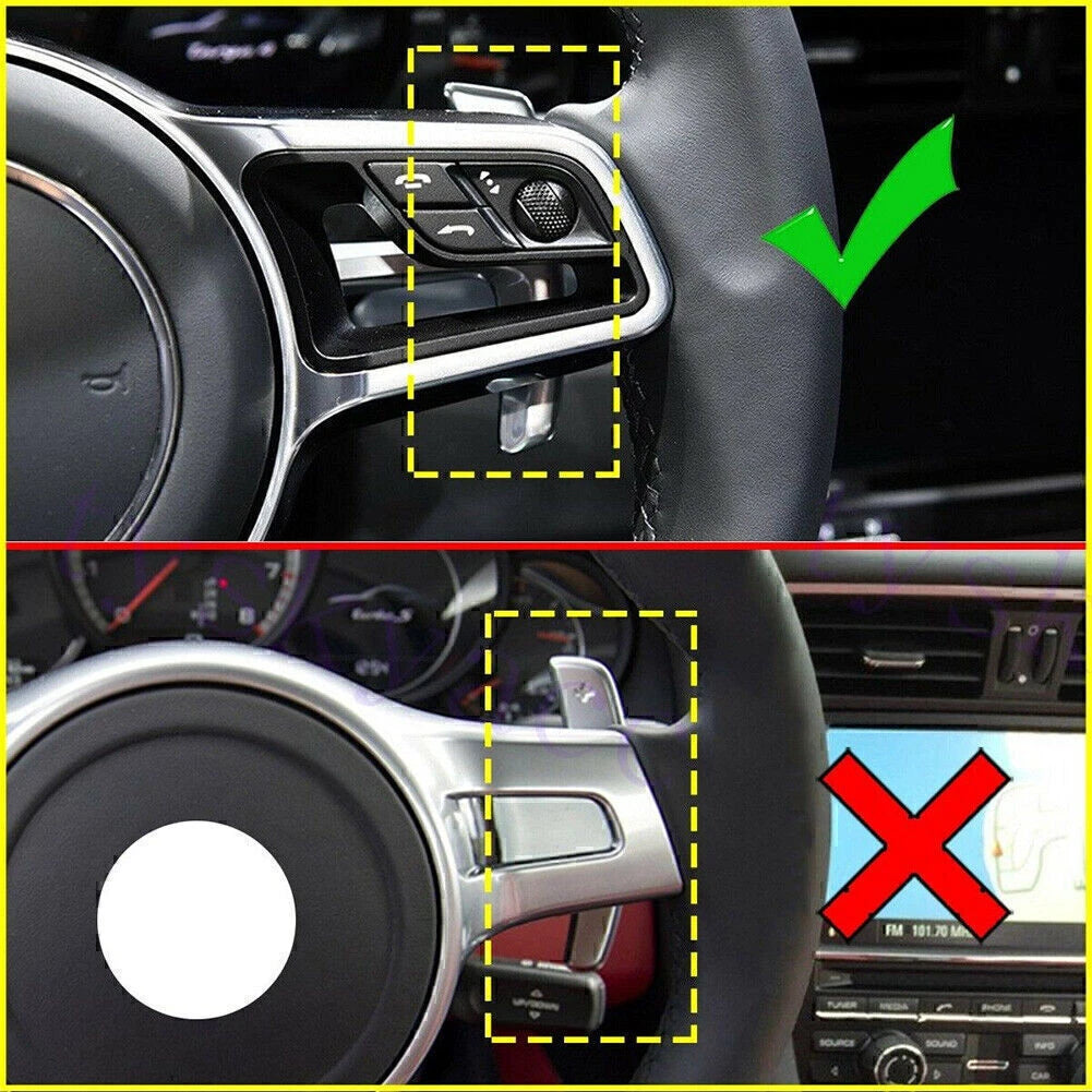 Steering Wheel Gear Shift Paddle Extension for Porsche 911 Carrera (2016–2018)