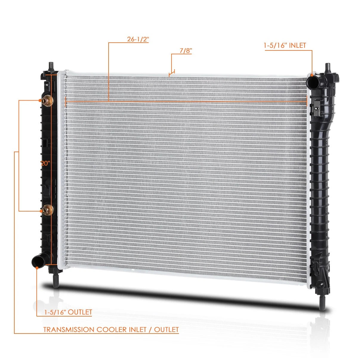 Aluminum OE Style Radiator for Chevy Captiva Sport/Saturn Vue (2008–2015) DPI-13057