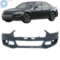 Front Bumper Cover for Audi A4 S4 Quattro (2013–2016)