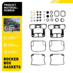 Rocker Box Cover Gaskets Kit for Harley Big Twin EVO 1992–1998