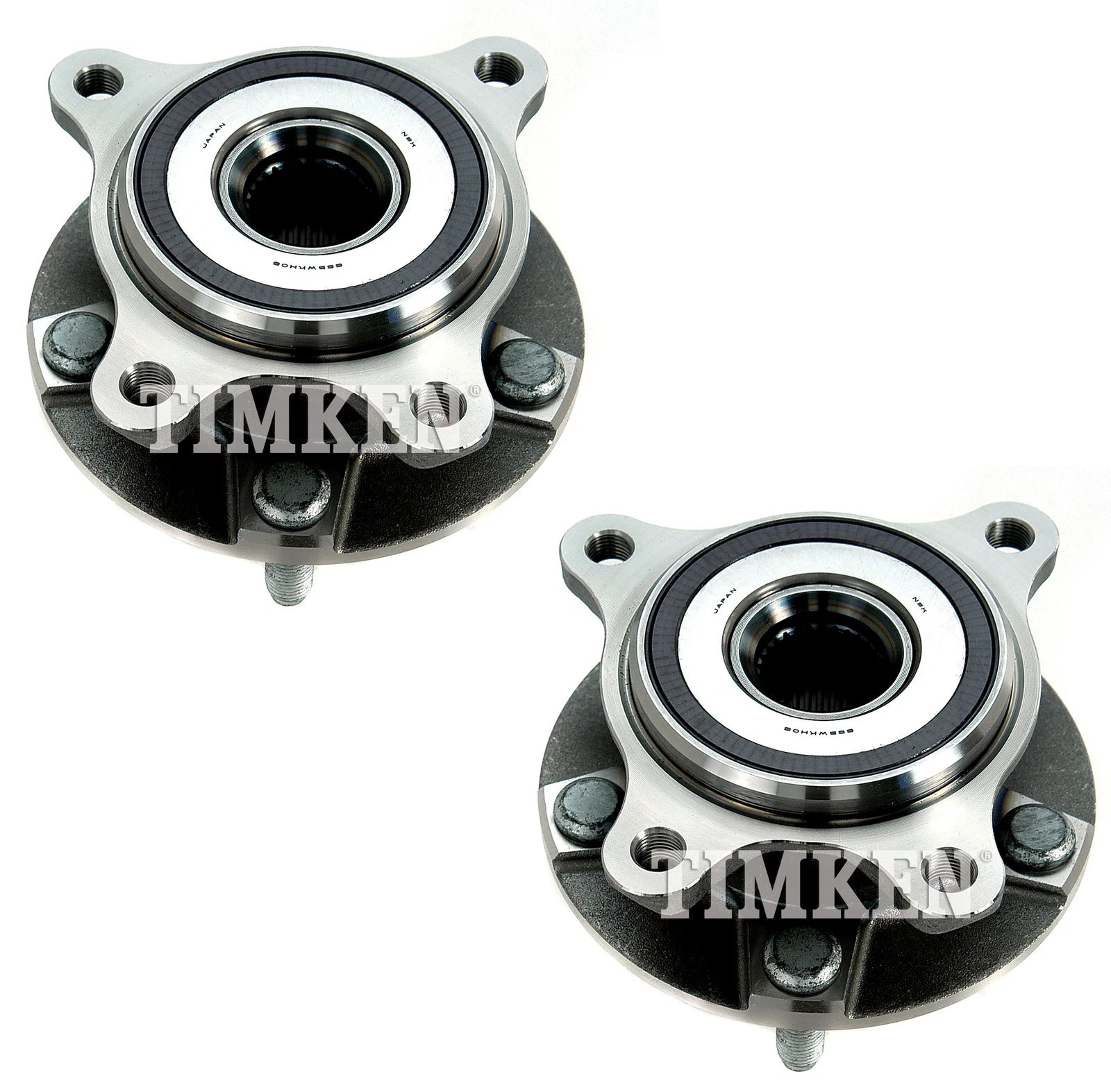 Set of 2 Timken Wheel Bearing & Hub Kits for Lexus IS300 RC350 (2001–2020)