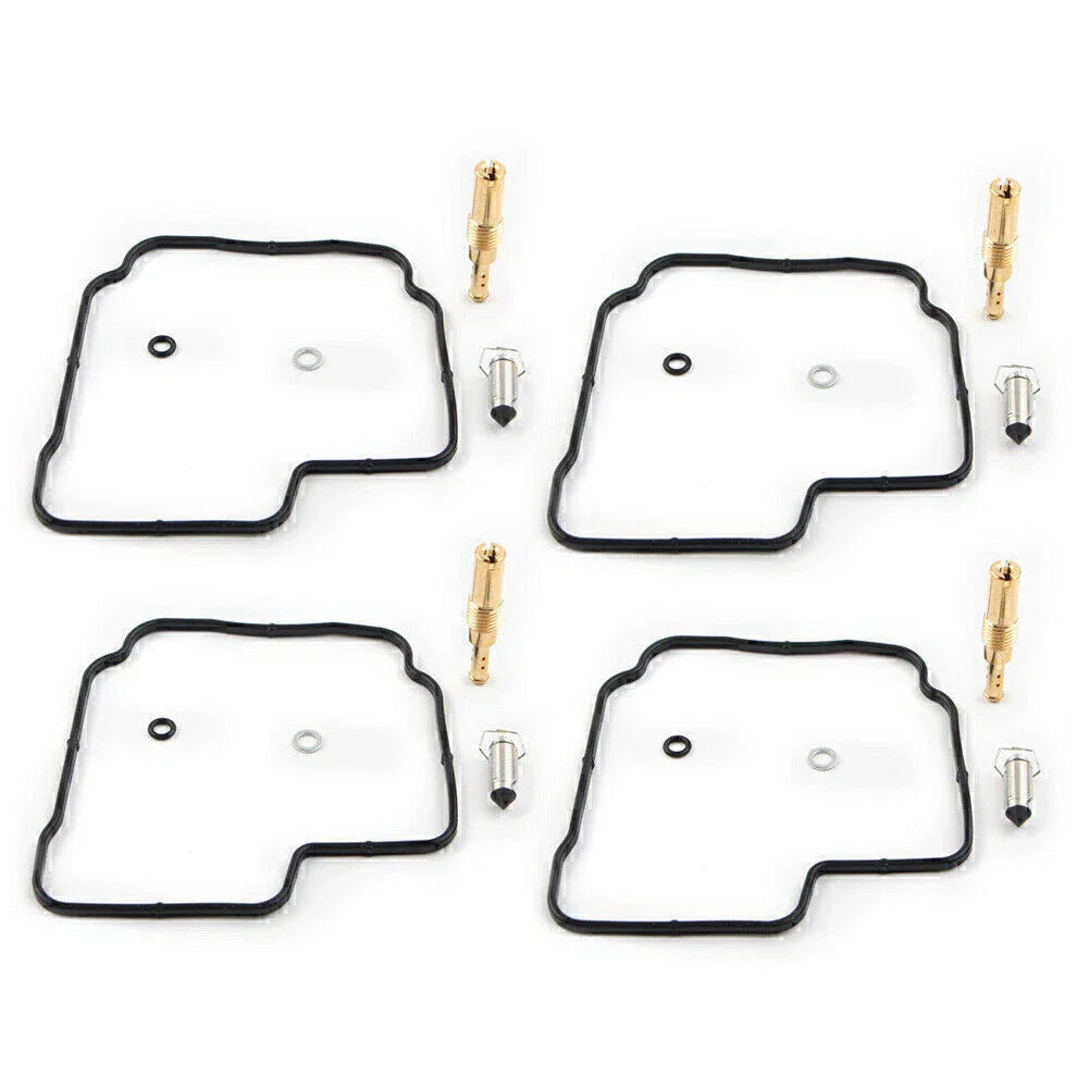 4 x Carburetor Repair Kits for Honda CBR600F, CB400F, CB-1 (1987-1990)
