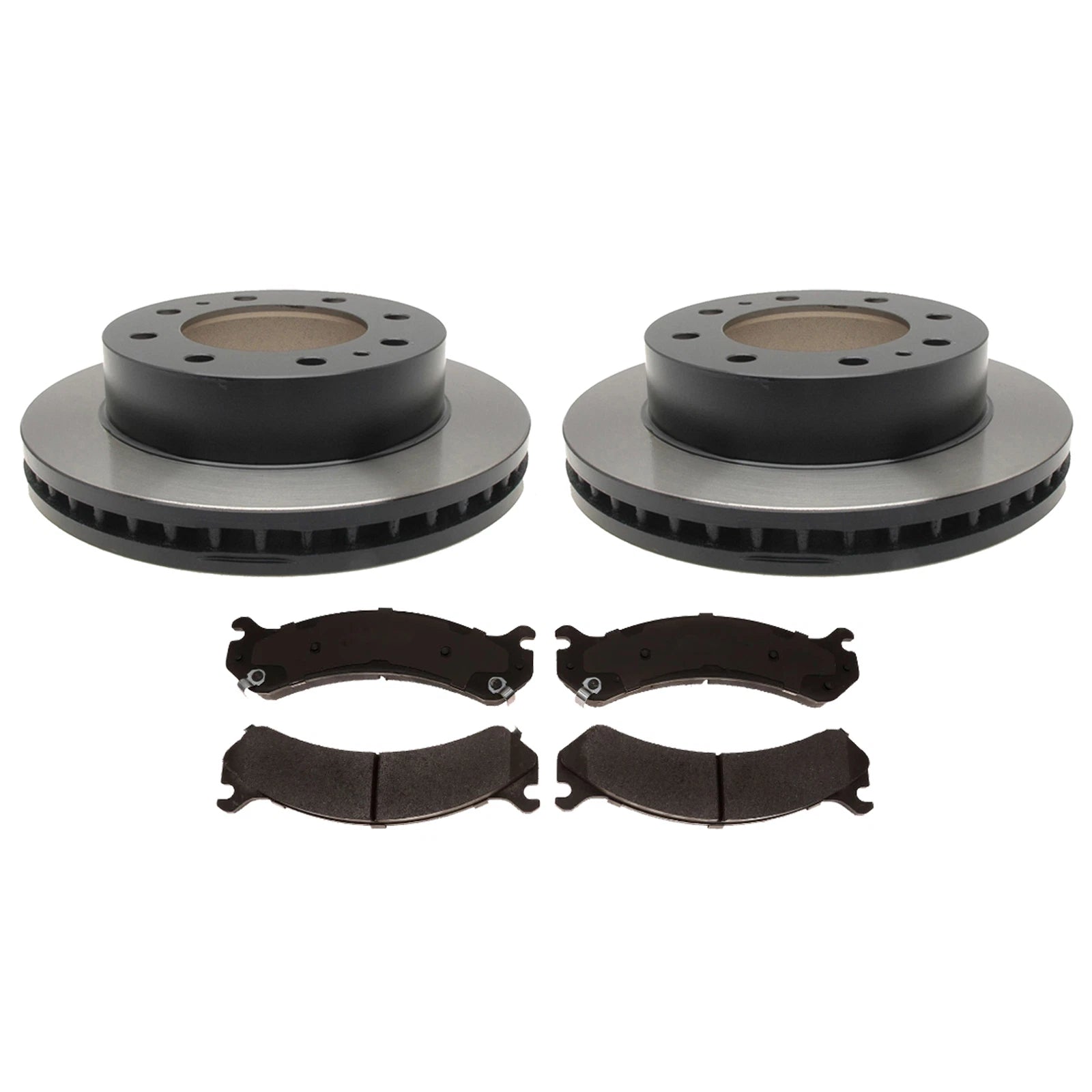 ACDelco Gold Front Brake Kit 325mm Disc Rotors Pads for Sierra 2500 HD 3500 HD (2015–2019)