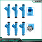 Set of 6 Fuel Injectors for Dodge Ram 1500, Jeep Liberty 3.7L (2002–2003) RL031099