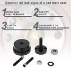 Set of 1 Crankshaft Seal Installer Tool for Ford F-250 Super Duty (2008–2010)