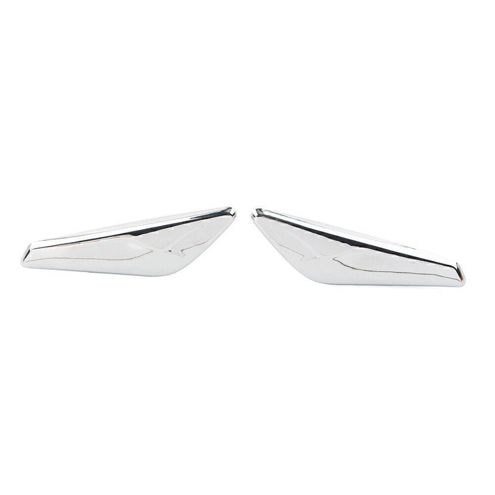 Set of 2 Chrome Front Side Fender Finishers for BMW X3 F25 (2009–2017) 51117338569