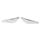Set of 2 Chrome Front Side Fender Finishers for BMW X3 F25 (2009–2017) 51117338569