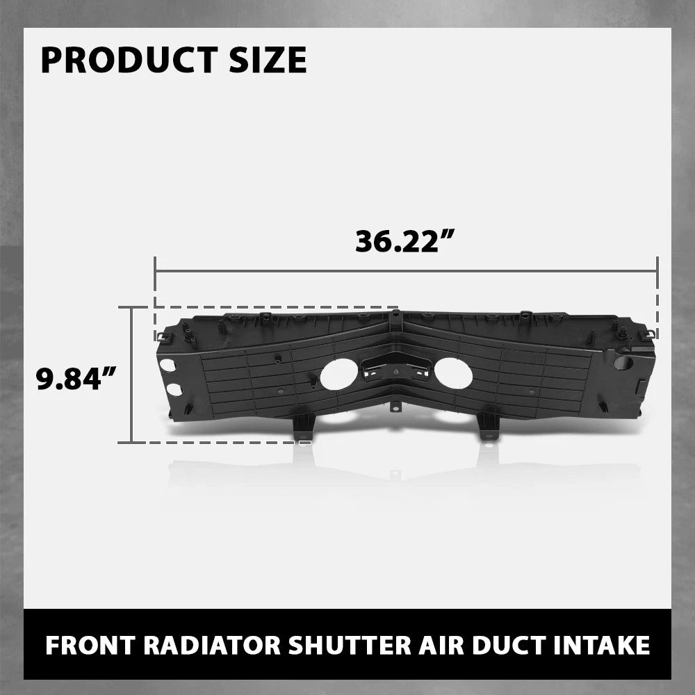 Front Radiator Shutter Air Duct for Tesla Model S (2016–2020)