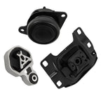 3X Motor & Torque & Trans Mount Set for Ford Explorer (2012–2015) Turbo
