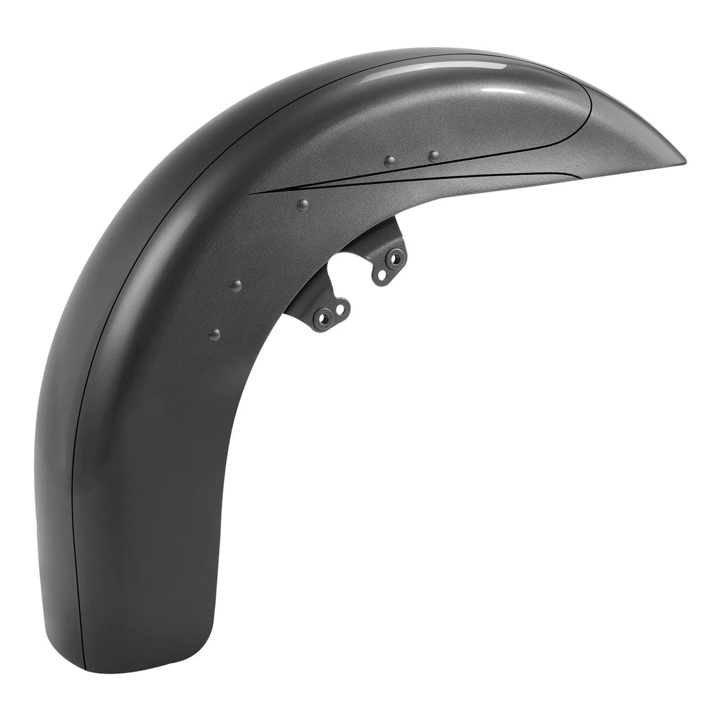 Front Fender for Harley Street Road Glide FLHX FLTR (2014–2025) Charcoal Pearl