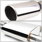 4" Round Muffler Tip Catback Exhaust Piping System for Silverado (2009–2013)