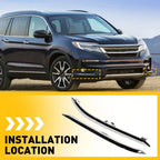 2X Bumper Cover Molding Trim Chrome for Honda Pilot (2019–2022)
