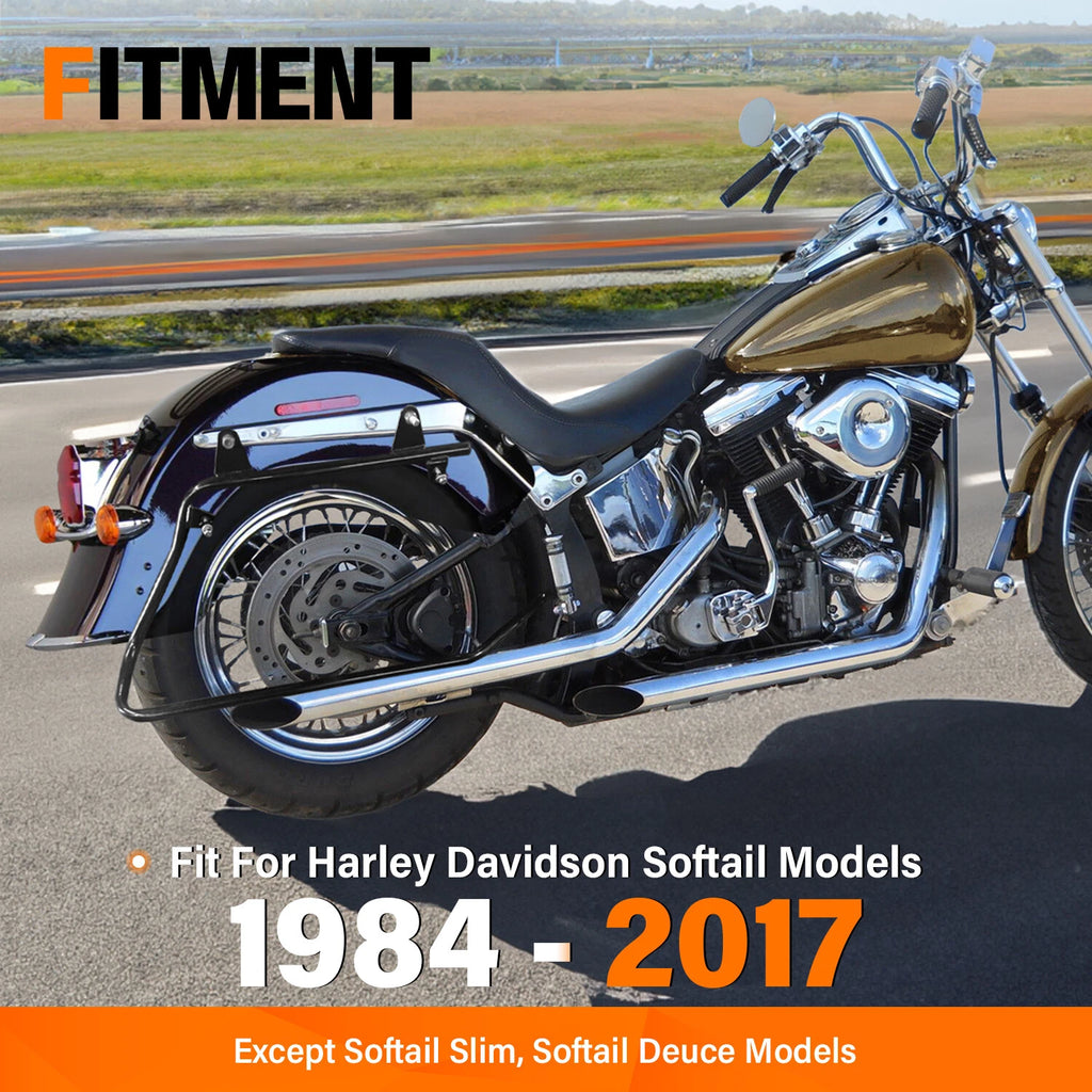 Saddlebag Conversion Bracket for Harley Softail Fatboy (1984–2017)