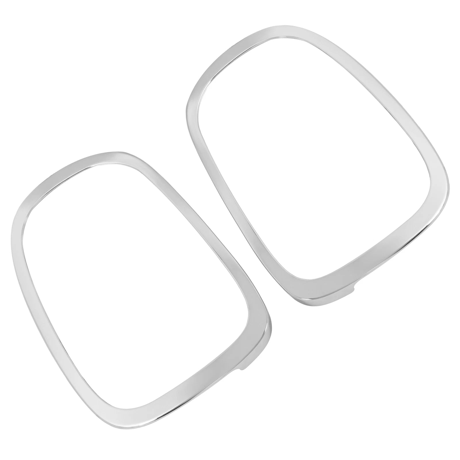 Set of 2 Rear Tail Light Trim Ring Bezels for Mini Cooper S F55 F56 F57 (2014–2021)