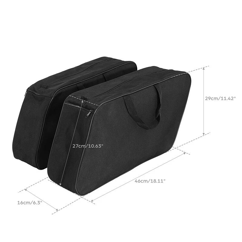 Saddlebags Inner Bags for Harley CVO Street Road Glide (2023–2024) Black