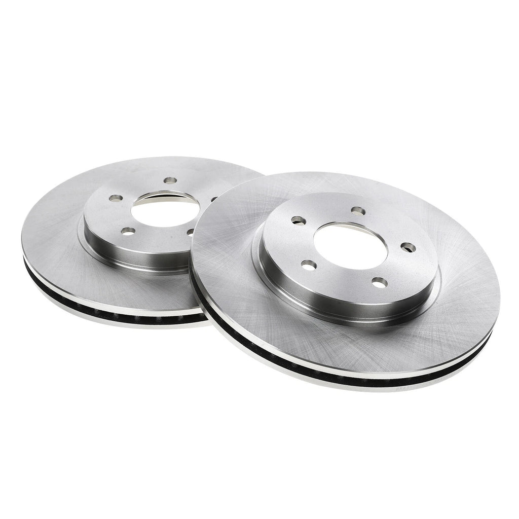 Front Disc Brake Rotors & Ceramic Pads for Ford Escape (2005-2012)