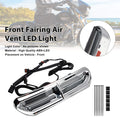 Front Fairing Air Vent LED Light for Harley Touring, Street Glide (2014–2024) Chrome
