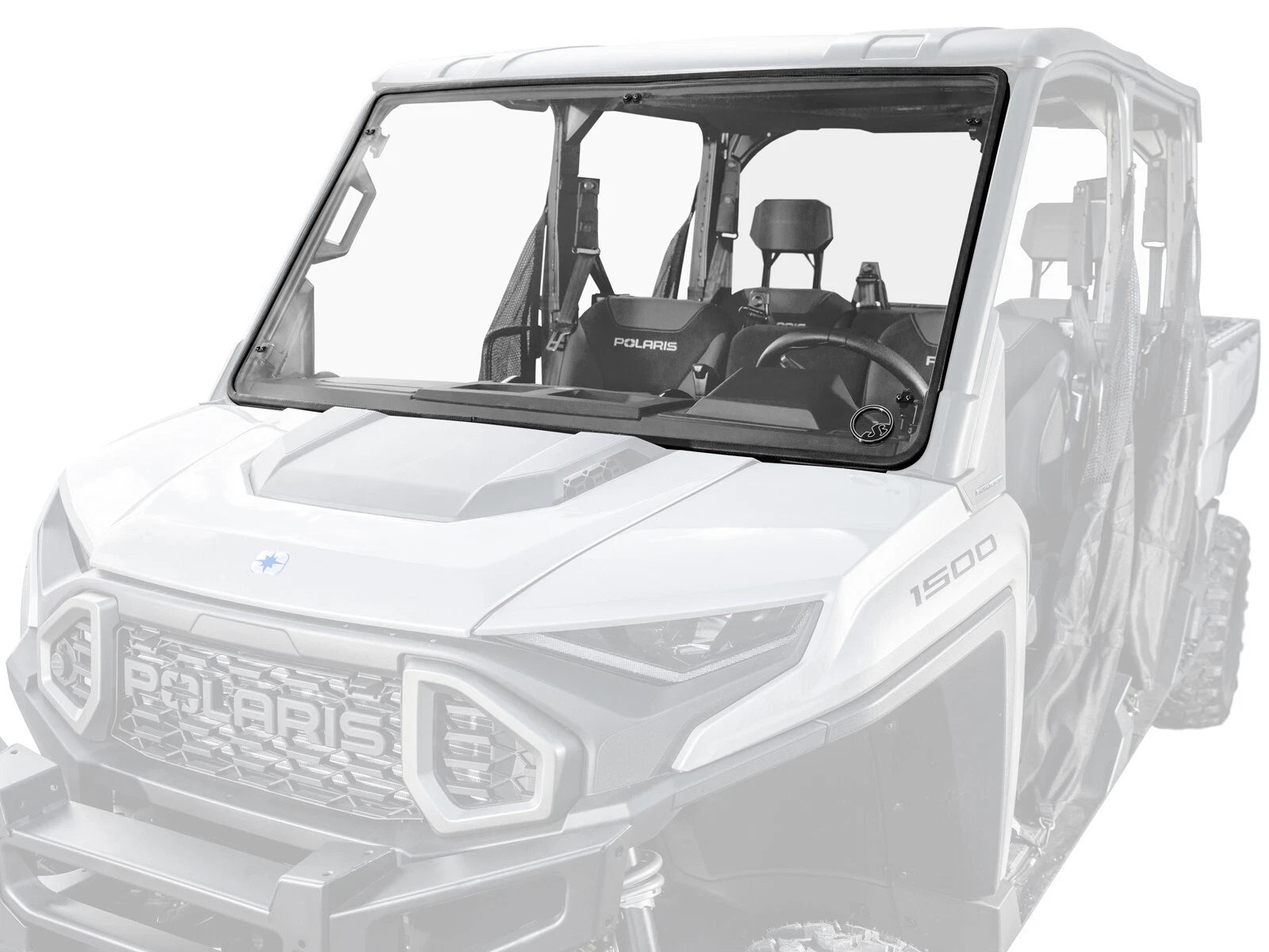 Scratch Resistant Vented Full Windshield for Polaris Ranger XD 1500 (2024)