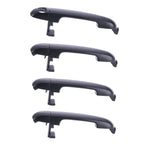 4pc Front & Left/Right Outside Door Handles Black for Hyundai i30 FD (2007–2012)