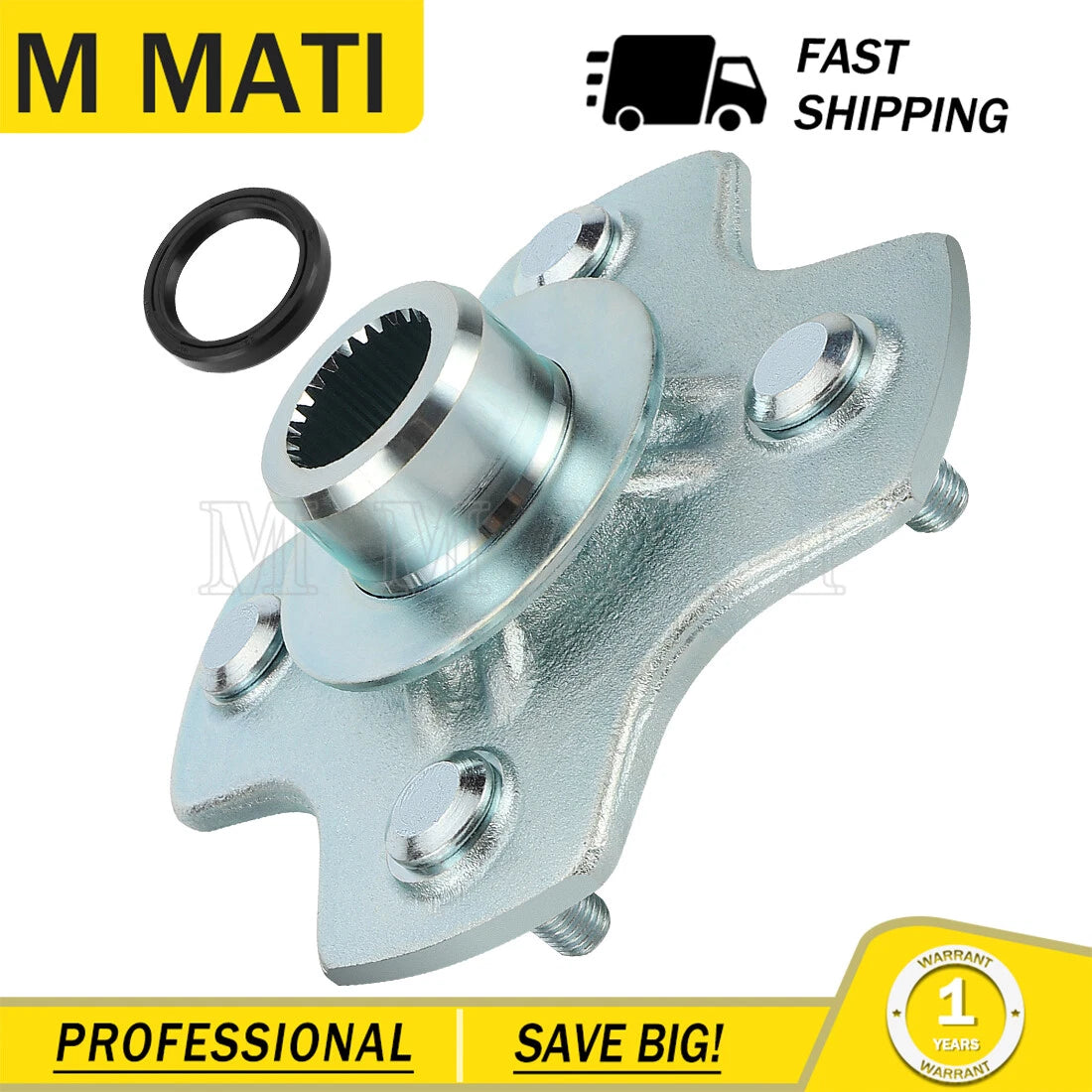 Rear Right Wheel Hub for Honda Foreman Rubicon 500 TRX500FA TRX500FPA (2012–2014)