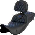 SADDLEMEN Roadsofa Extended Reach Seat for Harley Davidson (2014–2023)