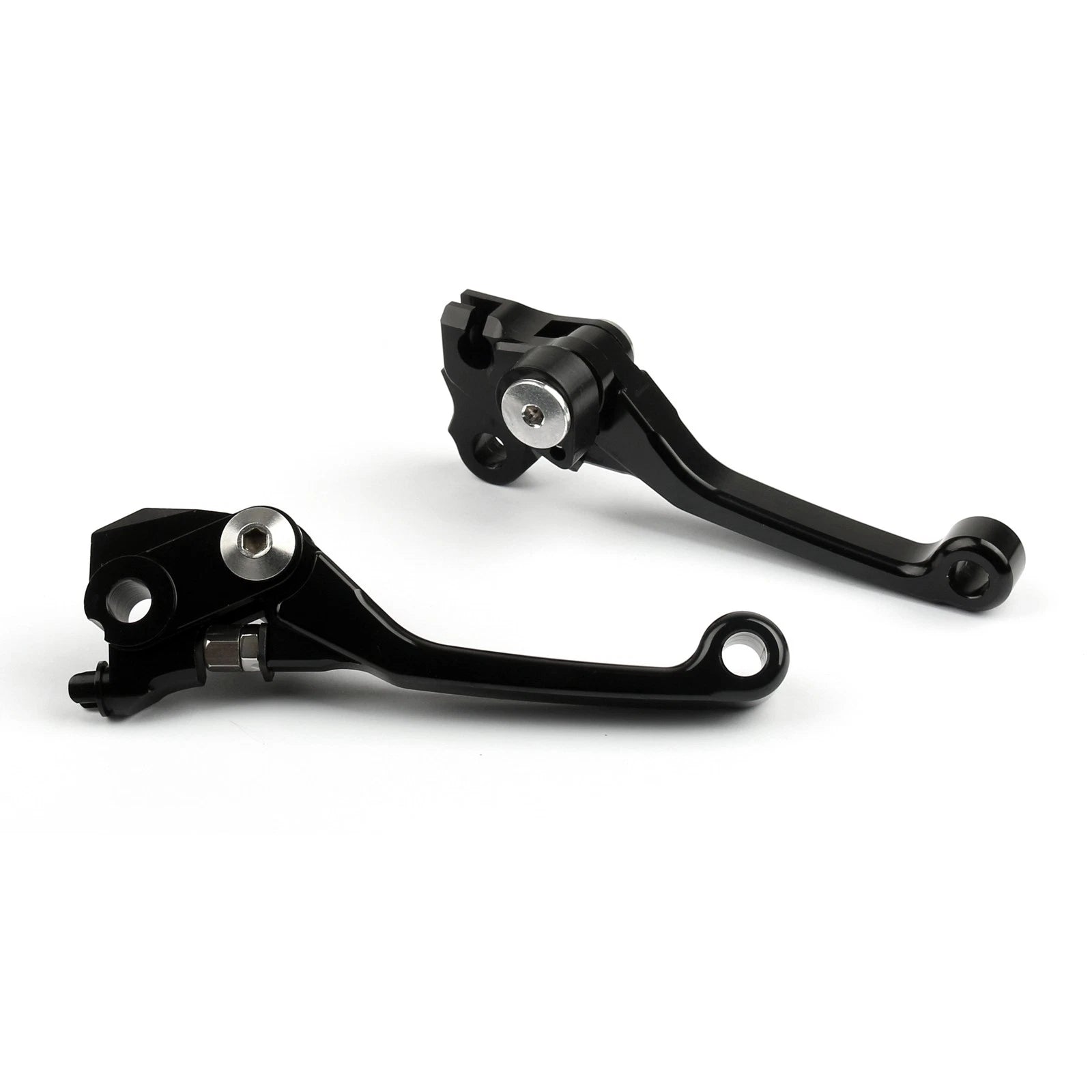 Pivot Brake Clutch Levers for Honda CRF250R CRF450R (2007–2014) Black