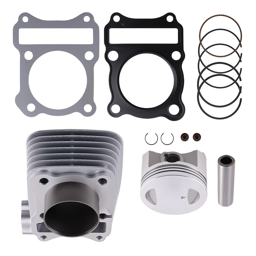 Complete Cylinder Top End Kit for Suzuki GN125 GS125 EN125 DR125 (1982–2013)