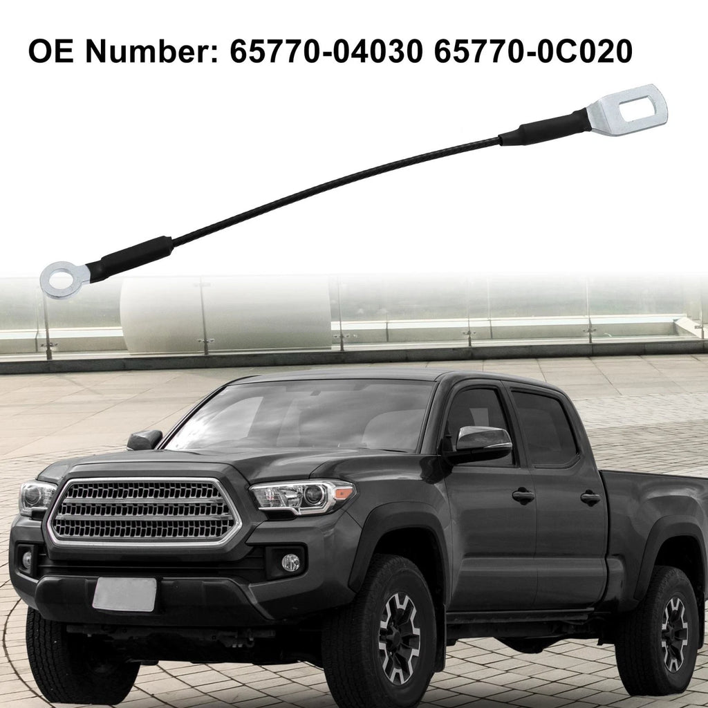 Tailgate Cables Support Straps for Toyota Tacoma (1995–2003) 65770-04030 Black