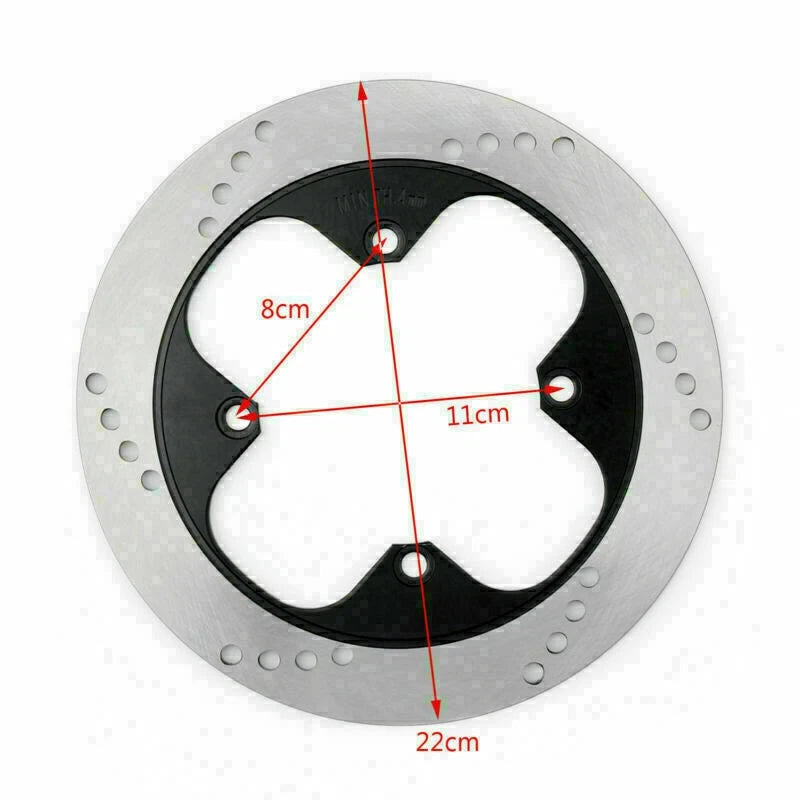 Rear Brake Disc Rotor for Honda VFR400 NC30 RVF400 NSR250 NSR250RR (1986–1999)