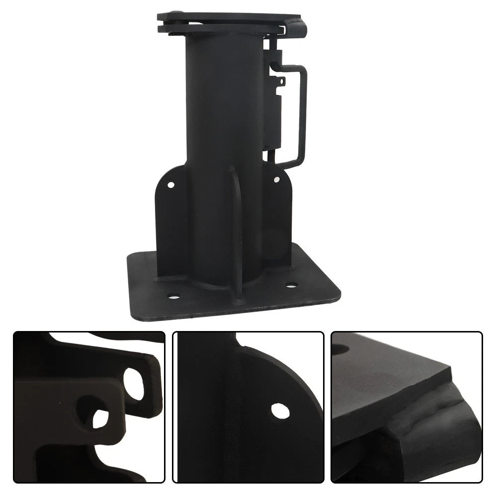 Gooseneck Ball Fifth Wheel Adapter for Camper RV Trailer (15")