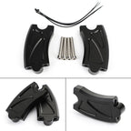 CNC Handlebar Risers for Honda Rebel CMX500 (2017–2023) Black AV