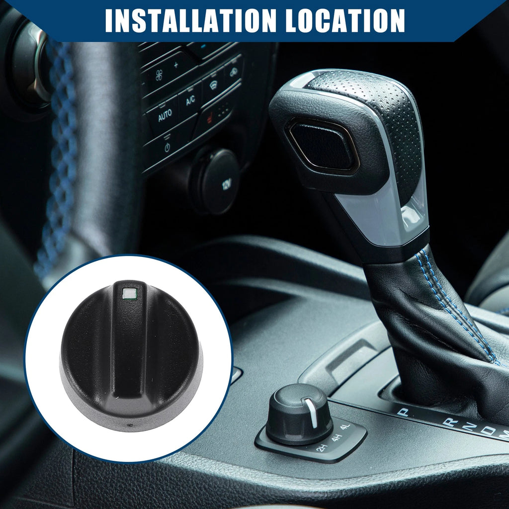 Air Conditioner Switch Knob for Ford E150 E250 (1993–1996) Plastic Black