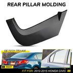 Exterior Rear Pillar Right Molding for Honda Civic (2012–2015) 72721-TR3-A00 EPY