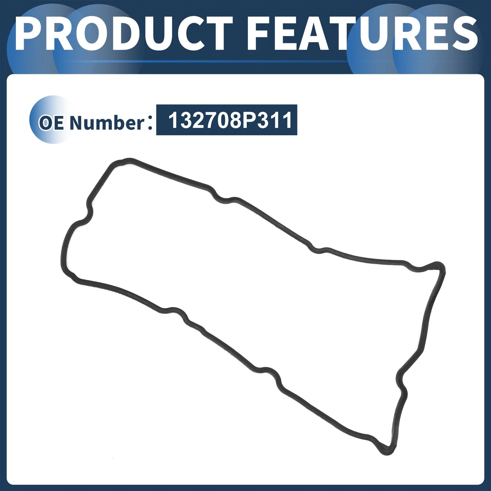 Valve Cover Gasket No. 132708P311 for Nissan Maxima (1995–2003)