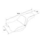 Driver & Passenger Heated Seat for Harley Dyna FXDL (2006-2017)