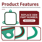 Intake Plenum Gasket Set 805522A1 for Mercruiser 7.4L 8.2L V8 (CID 454 502)