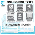 Kayak Storage Cover for Wilderness Systems Pungo 125 (2010–2023)