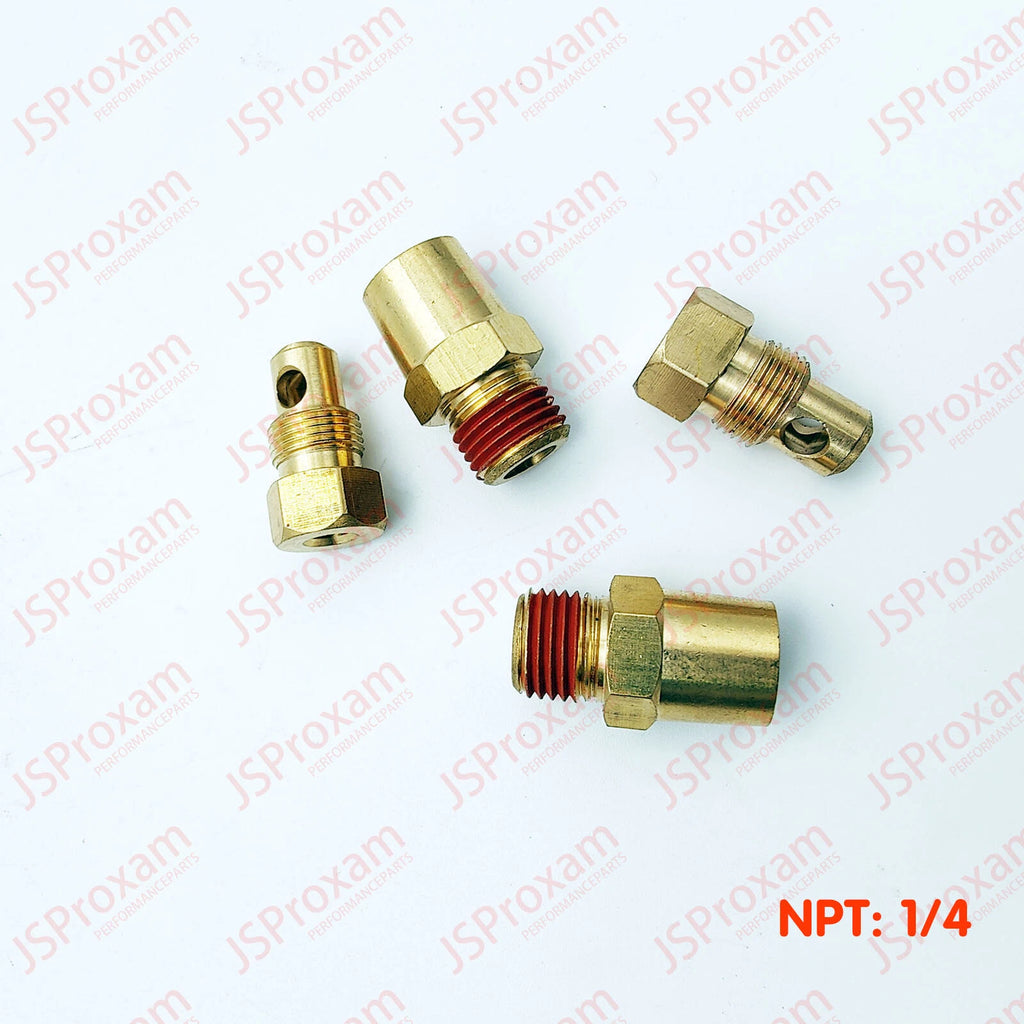 2Pc Exhaust Manifold Engine Block Drain Plug Kit for Mercruiser (22-16951Q1)