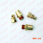 2Pc Exhaust Manifold Engine Block Drain Plug Kit for Mercruiser (22-16951Q1)