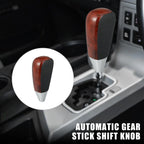 Gear Shift Knob for Toyota Land Cruiser (2016–2017) Grain Red Brown