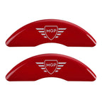 Red Caliper Covers Set of 4 for 2024 Kia Forte (2024–2024)