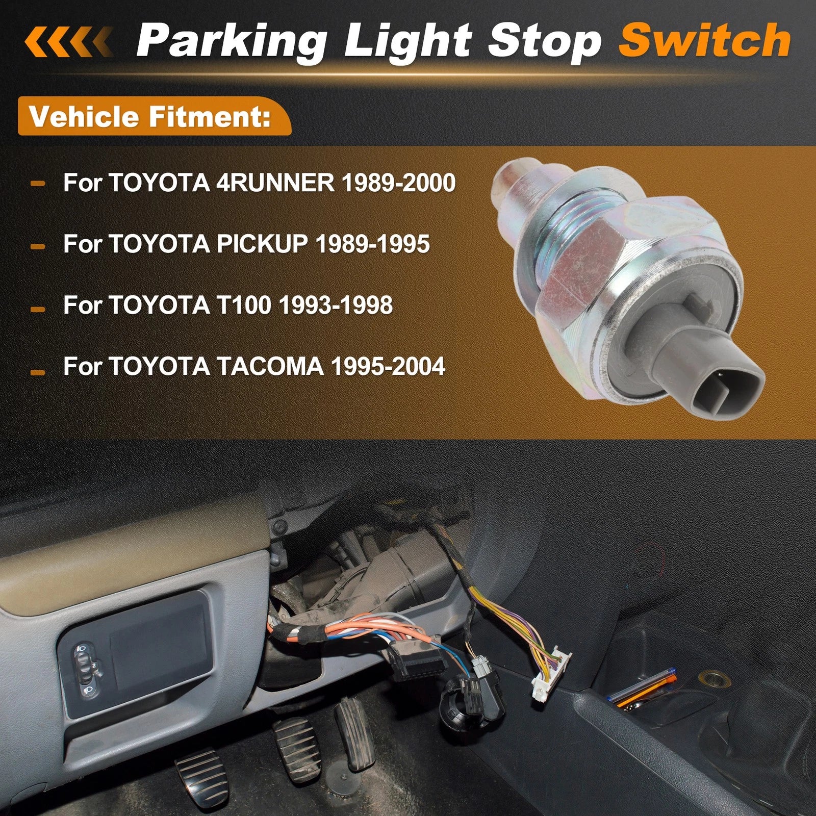 Brake Light Switch for Toyota 4Runner (1989–2000) 8422235070