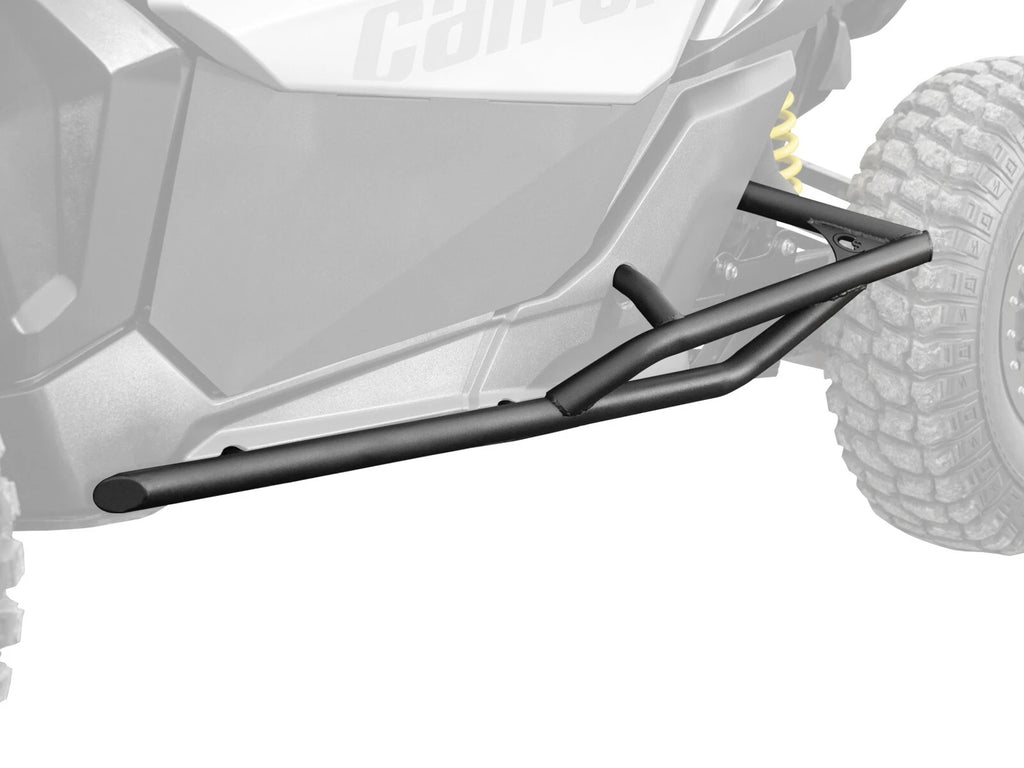 SuperATV Tree Kicker Nerf Bars for Can-Am Maverick X3 (2017–2023) - Black