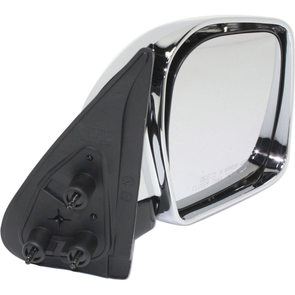 Set of 2 Manual Folding Chrome Mirrors for Toyota Tacoma (2001–2004)
