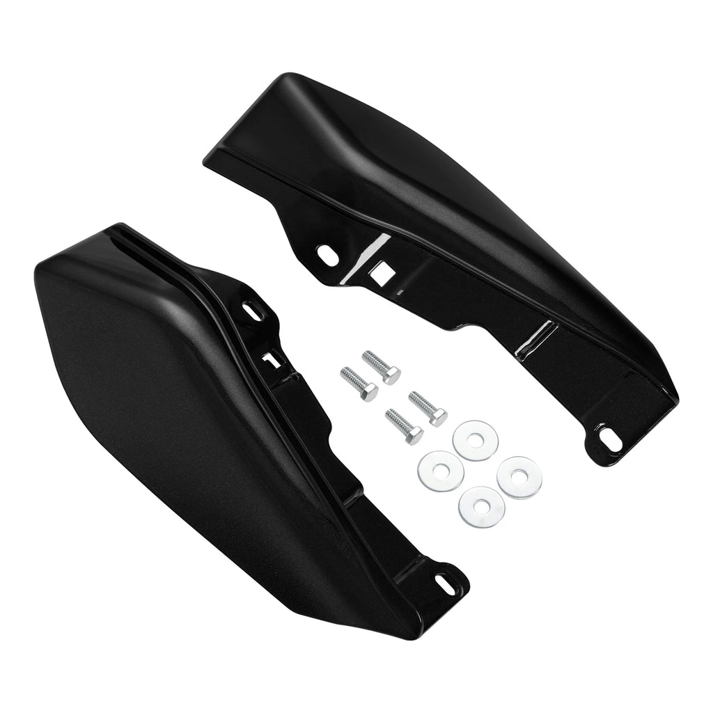 Mid Frame Air Deflectors for Harley Street Road Glide (2009–2023) Black Quartz