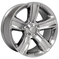 Polished Wheel 20x9 w/Silver Inlay for 2009-2010 Dodge Dakota - OWH3712