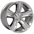 Polished Wheel 20x9 w/Silver Inlay for 2009-2010 Dodge Dakota - OWH3712
