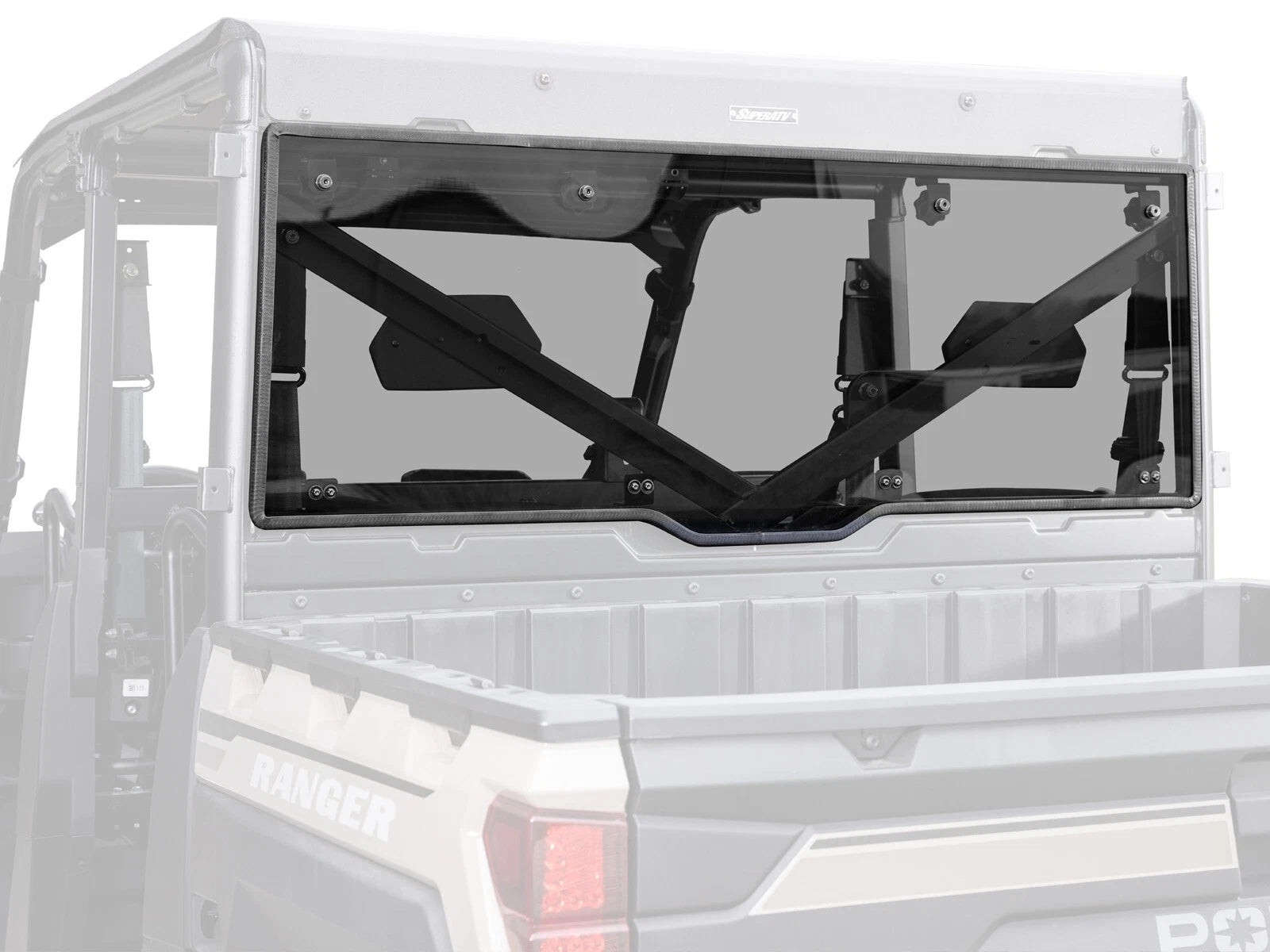 Scratch-Resistant Rear Windshield for Polaris Ranger XP1000 (2023–2023)