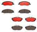 Brembo Front & Rear Ceramic Brake Pads Kit for Mustang (2011–2014)