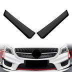 Glossy Black Front Bumper Side Spoiler for Benz CLA Class C117 (2013–2016)